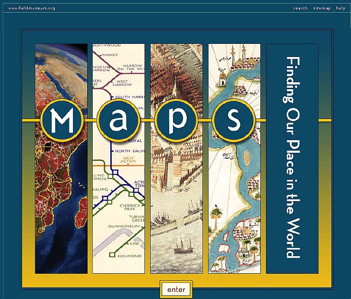 Field museum maps expo.jpg - Map exhibition at Field museum